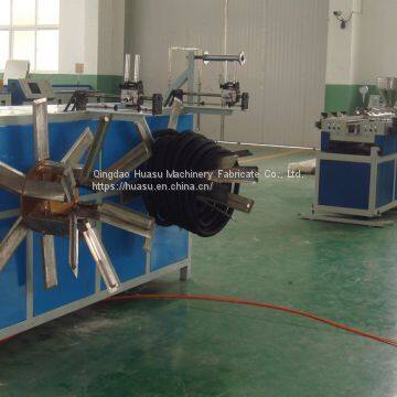 High Quality HDPE Single Wall Corrugated Pipe Extrusion Line Machinery photo-2