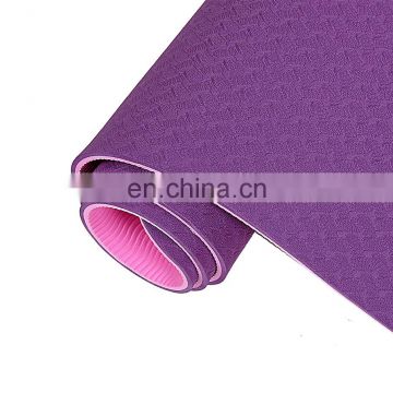 Custom Print eco friendly REACH anti slipTPE Yoga Mat