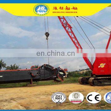 Highling Manufacturer River Cutter Suction Dredger (Solid Sand Capcity 160m3/h,Depth 8 m) photo-2