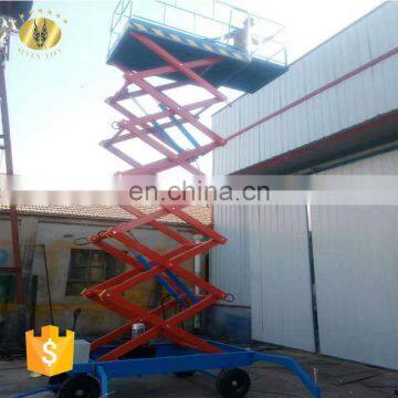 7LSJY SevenLift 10m Trailing Electric Mobile House Scissor Lift Elevator Outside photo-4