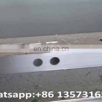 plane engraving SKX3+1-CNC-3000 aluminum profile cnc drilling and milling machine process milling circular holes