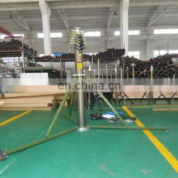 3m-35m Telescopic Field Masts With Tripod