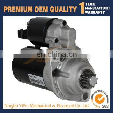 12V 1.1KW STARTER MOTOR FOR AUDI TT VOLKSWAGEN BEETLE GOLF JETTA 1.8 2.0 MANUAL TRANSMISSION 0001121026 LRT00178