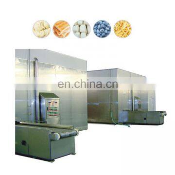 IQF Tunnel Instant Freezer quick freezing machine tunnel