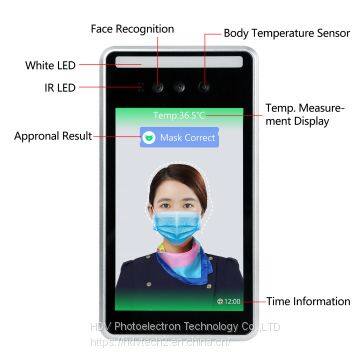 Камера для измерения температуры тела человека с функцией стенового монтажа photo-3