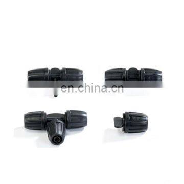 9/12 capillary straight/positive three-way valve drip irrigation micro spray connector