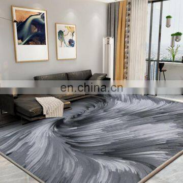 Attraction carpet simple floor carpet print  bedroom carpet for living room