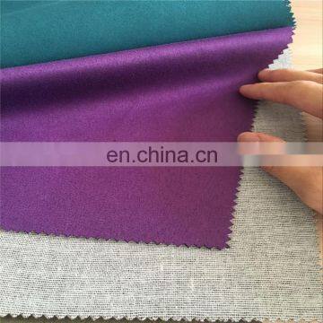 High Quality Polyester Suede Fabric Woven Suede Fabric for Sofa Composited With Knitting Fabric photo-2