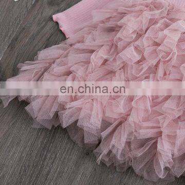 Spring New Children's Mesh Cake Dress Princess Dress Children Girls Long Sleeve Party Dress photo-6