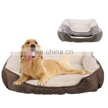 Wholesale Washable High Quality Custom Insert Designer Luxury Dropshipping Large Big Bunk Doggie Bedding Pet Dog Bed For Dog Pet photo-3