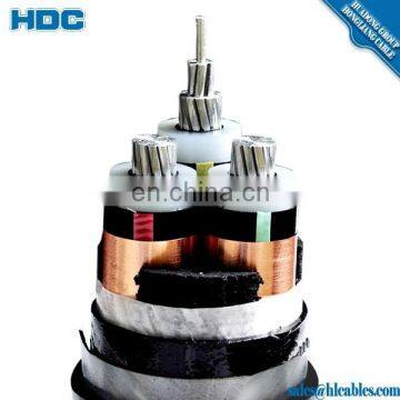 Medium Voltage Direct Buried Cable 33kv XLPE Insulation Copper Aluminum Conductor 300mm2 500mm2 Power Cable Factory Price photo-2