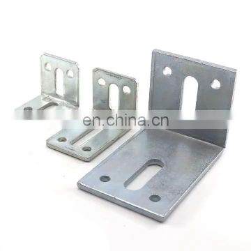 Custom L shaped Galvanized metal steel angle corner brackets for sale