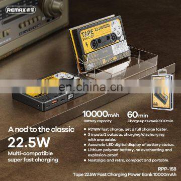 Remax Portable Mobile Battery Charger 10000mAh 22.5W Fast Charging Power Bank photo-5