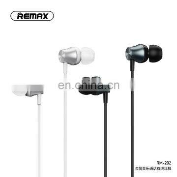 Remax Rm-202 Innovative Sweatproof Wired Control Hands-free In-ear Headphone photo-3