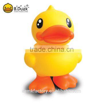 B.Duck plastic money box pvc vinyl material duck shaped coin bank                        
                                                Quality Choice