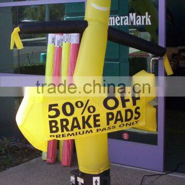 inflatable air dancer for signpost and advertisement