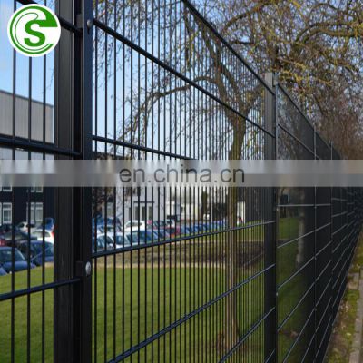 Double Welded Wire 868 /656 Fence Panel Twin Bar Wire Mesh