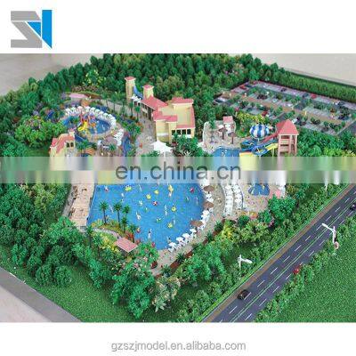 Architectural scale model material ,water park building scale model