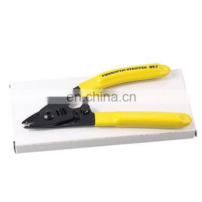 High Precision FTTH Cable Stripper Tool Three Hole Miller CFS-3 Optical Fiber Miller Stripper