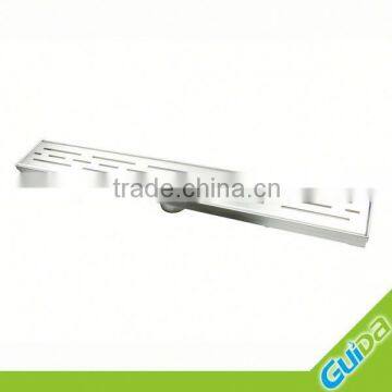 Stainless steel rectangular long anti-odor floor drain