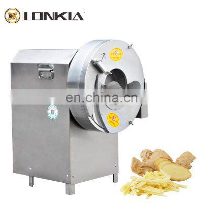 LONKIA commercial ginger slicer Industrial Electric processing ginger slicing ginger cutting machine