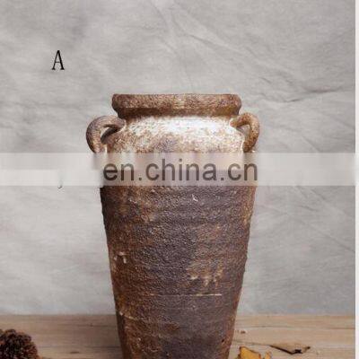 Antique Pottery Vintage Home Decoration Table Home Use Ceramics Vase