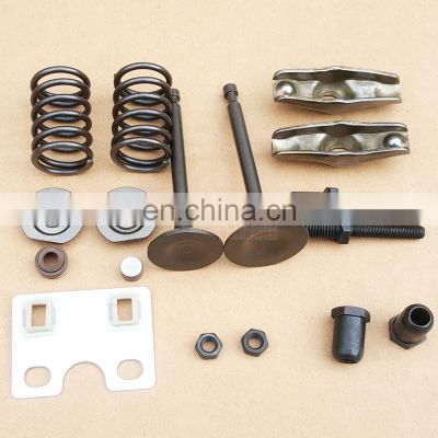 GX160 168F 170F 177f 188f GX390 190F gx420 192f gx440 valve, rocker arm, guide plate, lock clip, oil seal, valve spring assembly