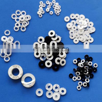 Transparent PVC gasket insulation PA66 White Nylon flat washer thickened m2-m20