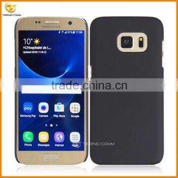 china factory black simple rubber hard cover for samsung galaxy s7