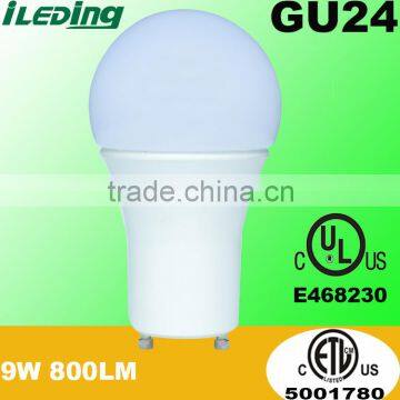 9W 800LM dimmable GU24 LED Bulb