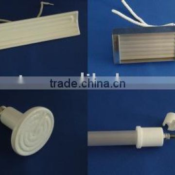 Quartz Emitter Heater and Quartz Casstles with CE Certificate