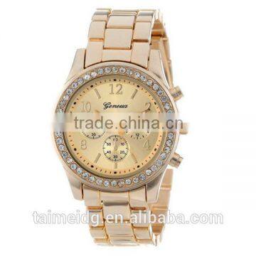 Best quartz movement stainless steel back watch