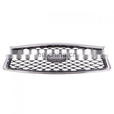 For Infiniti Q50 Grille 62310-4HB0A  Grilles Guard Car Chrome Front Grille Automobile Mesh Automobile Grid