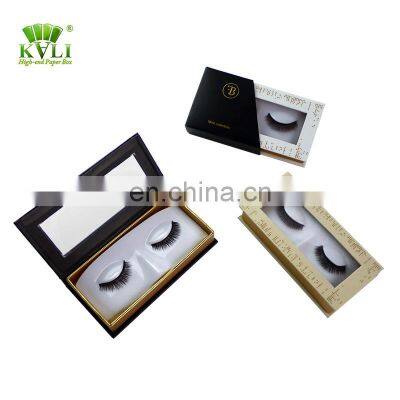 Custom Printed Hard Paper Eyelash Extension Packaging Box Private Label photo-2