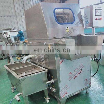 Automatic 40 80 120 Needles Marinade Injecting Duck Chicken Beef Pork Fish Meat Saline Injection Brine Injector Machine photo-4