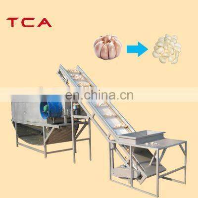 garlic peeling machine production line/peeled garlic production line