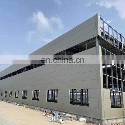 Prefabricated galvanized steel structure warehouse for storage