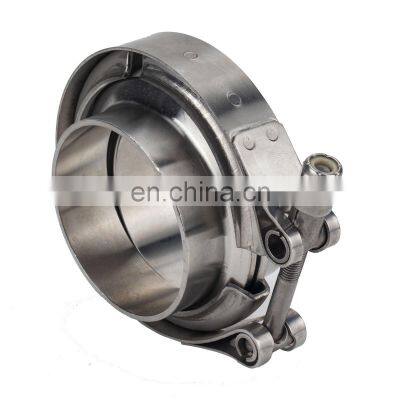 Universal 2.5Inch Steel JDM Exhaust V-band Clamp V-band