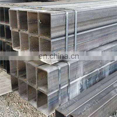 factory price 75x75 carbon steel tube Q235 Q235b rectangle square steel pipe