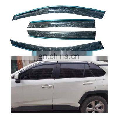 Factory Window Visor Rain Shield Vent Wind Deflector Guard Sun Wind Car Door Window Visors For Suzuki