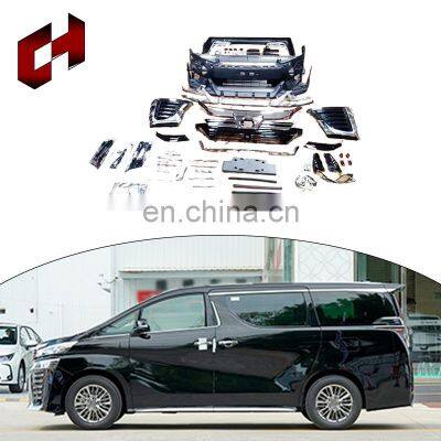 CH Best Sale Pp Plastic Bumpers Tuning Spoiler Led Tail Lamp Light Facelift Bodykit For Toyota Vellfire 2015-2018 to 2019-2020