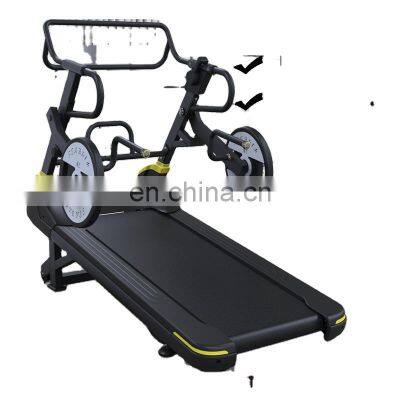 Discount commercial gym y500b  self-power treadmill use fitness sports workout equipment Indoor Fitness Treadmill