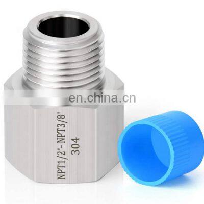 Hot sale factory direct supply SS 304 Available in multiple sizes BSP NPT thread Reducing Pipe Adapter fitting