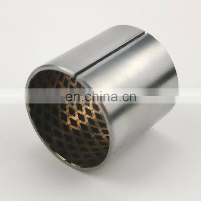 Engine sliding bearing bimetal sleeve alloy graphite inserts bushing fit for starter motor