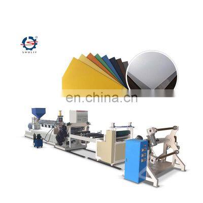 PP PE PS plastic extruder plastic sheet making machine