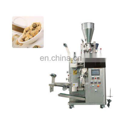 tea and pine nut granule thread tea bag packing machine of triangle tea bag