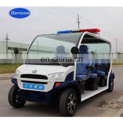 Customised Electric 6 Seats Hunting Golf Cart with Police Siren