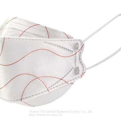 KF94 3D Fish Shape Protective Filter Face Mask (Ivory) is meets the requirements of GB2626-2019