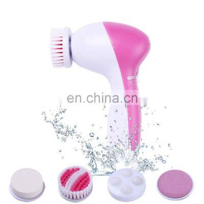 Electric Facial Cleanser 5 in 1 Skin Care Set Face Cleansing Brush For Women