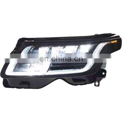 Modified to full LED headlamp headlight with dynamic 2018-2020 for Range Rover Vogue SVO head lamp head light 2014-2017